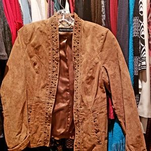 Gorgeous Pamela McCoy leather jacket for sale